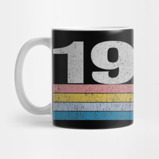 39th Birthday Retro Born in May of 1980 Mug